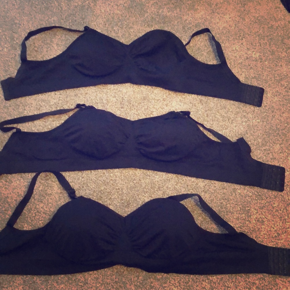 3 Size XL Maternity Bras